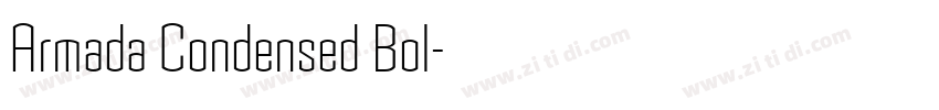 Armada Condensed Bol字体转换
